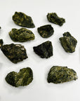 EPIDOTE SPRAY (RAW) - 33 bday, abundance gift bundle, epidote, epidote fan, good luck + abundance, holiday sale, new year sale, raw crystal, raw epidote, raw stone - The Mineral Maven