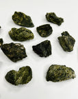 EPIDOTE SPRAY (RAW) - 33 bday, abundance gift bundle, epidote, epidote fan, good luck + abundance, holiday sale, new year sale, raw crystal, raw epidote, raw stone - The Mineral Maven