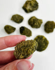 EPIDOTE SPRAY (RAW - TERMINATED CLUSTERS) - 33 bday, abundance gift bundle, epidote, epidote fan, good luck + abundance, holiday sale, new year sale, raw crystal, raw epidote, raw stone - The Mineral Maven