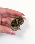 FIRE AGATE - SEMI POLISHED - 33 bday, 444 sale, Black Friday sale, crystal, emotional support, fire agate, holiday sale, new year sale, raw crystal, Rough Stone - The Mineral Maven