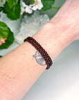 GARNET 4mm - HANDMADE CRYSTAL BRACELET - 10 Dec Inventory, 2025 vibes, 4mm, aquarius, aquarius stack, Aries, aries stack, bracelet, bracelet inventory check, capricorn, capricorn stack, crystal bracelet, earth, fire, garnet, handmade bracelet, jewelry, June 2025 inventory check, Leo, leo stack, Leo szn, market bracelet, red, solstice collection, virgo, virgo stack, Wearable, winter solstice, winter solstice collection - The Mineral Maven