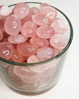 GEMMY ROSE QUARTZ CHONK - 33 bday, 444 sale, Black Friday sale, bulk, crystals for beginners, emotional support, end of year sale, fertility, gemmy rose quartz, grief gift bundle, holiday sale, love gift bundle, new year sale, pocket crystal, pocket stone, rose quartz, spring equinox, spring things, tumble, valentine's day - The Mineral Maven