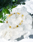 GOLDEN HEALER QUARTZ 6mm - HANDMADE CRYSTAL BRACELET - 10 Dec Inventory, 2025 vibes, 6mm, bracelet, bracelet inventory check, crystal bracelet, fall-o-ween, fall-o-ween bracelets, golden healer quartz, handmade bracelet, jewelry, June 2025 inventory check, market bracelet, old stock bracelet, Wearable, yellow - The Mineral Maven