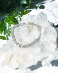 GREY MOONSTONE 6mm - HANDMADE CRYSTAL BRACELET - 6mm, air, aquarius, aquarius stack, bracelet, calm gift bundle, cancer, cancer stack, crystal bracelet, emotional support, gemini, gemini stack, grey, grey moonstone, handmade bracelet, jewelry, june wrist candy, libra, libra stack, market bracelet, may day/beltane, moonstone, new beginnings gift bundle, old stock bracelet, pisces, pisces stack, recently added, summer solstice, summer wrist candy, virgo, virgo stack, Wearable - The Mineral Maven