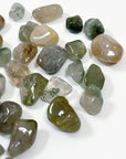 INCLUDED QUARTZ TUMBLE - Black Friday sale, garden quartz, included quartz, lodolite, pocket crystal, pocket crystals, pocket stone, quartz, tumble, tumbled, tumbled stone, tumbles - The Mineral Maven