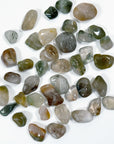 INCLUDED QUARTZ TUMBLE - Black Friday sale, garden quartz, included quartz, lodolite, pocket crystal, pocket crystals, pocket stone, quartz, tumble, tumbled, tumbled stone, tumbles - The Mineral Maven