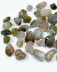 INCLUDED QUARTZ TUMBLE - Black Friday sale, garden quartz, included quartz, lodolite, pocket crystal, pocket crystals, pocket stone, quartz, tumble, tumbled, tumbled stone, tumbles - The Mineral Maven