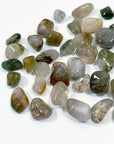 INCLUDED QUARTZ TUMBLE - Black Friday sale, garden quartz, included quartz, lodolite, pocket crystal, pocket crystals, pocket stone, quartz, tumble, tumbled, tumbled stone, tumbles - The Mineral Maven