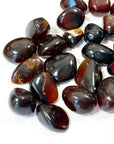 INDONESIAN "BLUE" AMBER TUMBLE - amber, Black Friday sale, blue amber, indonesian amber, pocket crystal, pocket crystals, pocket stone, tumble, tumbled, tumbled stone, tumbles - The Mineral Maven