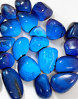 INDONESIAN "BLUE" AMBER TUMBLE - amber, Black Friday sale, blue amber, indonesian amber, pocket crystal, pocket crystals, pocket stone, tumble, tumbled, tumbled stone, tumbles - The Mineral Maven