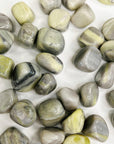 INFINITE SERPENTINE TUMBLE - 33 bday, 444 sale, Black Friday sale, chrysotile, emotional support, end of year sale, holiday sale, new year sale, pocket crystal, pocket crystals, pocket stone, serpentine, tumble, tumbled stone, tumbles - The Mineral Maven