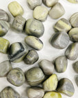 INFINITE SERPENTINE TUMBLE - 33 bday, 444 sale, Black Friday sale, chrysotile, emotional support, end of year sale, holiday sale, new year sale, pocket crystal, pocket crystals, pocket stone, serpentine, tumble, tumbled stone, tumbles - The Mineral Maven