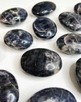 IOLITE PALM STONE - 33 bday, 444 sale, Black Friday sale, end of year sale, grief gift bundle, holiday sale, iolite, new year sale, palm stone, palmstone, tucson update - The Mineral Maven