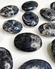 IOLITE PALM STONE - 33 bday, 444 sale, Black Friday sale, end of year sale, grief gift bundle, holiday sale, iolite, new year sale, palm stone, palmstone, tucson update - The Mineral Maven