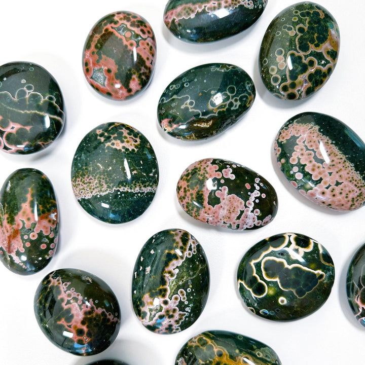 KABAMBY OCEAN JASPER PALM STONE (1st QUALITY)