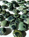 KAMBABA JASPER PEBBLE - 33 bday, 444 sale, Black Friday sale, calm gift bundle, end of year sale, holiday sale, kambaba, kambaba jasper, palm stone, pebble, pebbles, pocket crystal, pocket stone, tumble, tumbled stone, tumbles - The Mineral Maven