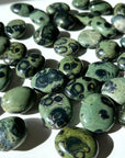 KAMBABA JASPER PEBBLE - 33 bday, 444 sale, Black Friday sale, calm gift bundle, end of year sale, holiday sale, kambaba, kambaba jasper, palm stone, pebble, pebbles, pocket crystal, pocket stone, tumble, tumbled stone, tumbles - The Mineral Maven
