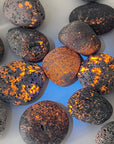LAKE SUPERIOR "FIRELITE" UV STONE - Black Friday sale, emberlite, firelite, lake superior, pocket crystal, tumble, uv fluorescent, yooperlite - The Mineral Maven