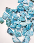 LARIMAR TUMBLE - Black Friday sale, larimar, pocket crystal, tumble - The Mineral Maven