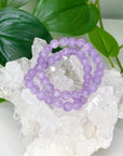LILAC AMETHYST 8mm - HANDMADE CRYSTAL BRACELET - 6th anniversary, 8mm, air, aquarius, Aries, bracelet, crystal bracelet, emotional support, handmade bracelet, jewelry, libra, pisces, purple, sagittarius, scorpio, storm, virgo, water, Wearable - The Mineral Maven