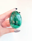 MALACHITE EGG - 2025 vibes, 33 bday, egg, flash sale, green, holiday sale, malachite, malachite egg, new year sale, polished stone, spring equinox, spring things, taurus, taurus season, transform gift bundle - The Mineral Maven