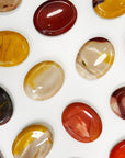 MOOKAITE THUMBSTONE - 33 bday, Black Friday sale, end of year sale, holiday sale, mookaite, mookaite jasper, new year sale, pocket crystal, pocket stone, thumbstone, update, worry stone - The Mineral Maven