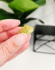 MOROCCAN APATITE - SINGLE CRYSTAL - 33 bday, apatite, Black Friday sale, bulk, end of year sale, focus gift bundle, golden apatite, green apatite, holiday sale, new year sale, pocket crystal, pocket crystals, pocket stone, raw crystal, raw stone, yellow apatite - The Mineral Maven