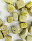 NOBLE SERPENTINE TUMBLE - 33 bday, 7 sale, Black Friday sale, end of year sale, healerite, holiday sale, love gift bundle, new year sale, noble serpentine, pocket crystal, pocket crystals, pocket stone, serpentine, tumble, tumbled stone, tumbles - The Mineral Maven