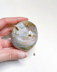 PICK YOUR OWN: 8TH VEIN OCEAN JASPER PALM STONE (1ST QUALITY) - 8th vein, Black Friday sale, ocean jasper, palm stone, palmstone - The Mineral Maven