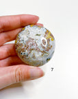 PICK YOUR OWN: 8TH VEIN OCEAN JASPER PALM STONE (1ST QUALITY) - 8th vein, Black Friday sale, ocean jasper, palm stone, palmstone - The Mineral Maven