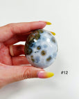 PICK YOUR OWN: 8TH VEIN OCEAN JASPER PALM STONE (EXTRA GRADE) - 8th vein, Black Friday sale, emotional support, ocean jasper, palm stone, palmstone, tucson update - The Mineral Maven