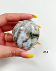 PICK YOUR OWN: 8TH VEIN OCEAN JASPER PALM STONE (EXTRA GRADE) - 8th vein, Black Friday sale, emotional support, ocean jasper, palm stone, palmstone, tucson update - The Mineral Maven