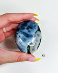 PICK YOUR OWN: 8TH VEIN OCEAN JASPER PALM STONE (EXTRA GRADE) - 8th vein, Black Friday sale, emotional support, ocean jasper, palm stone, palmstone, tucson update - The Mineral Maven