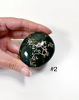 PICK YOUR OWN: KABAMBY OCEAN JASPER PALM STONE (1st QUALITY) - Black Friday sale, emotional support, kabamby, kabamby ocean jasper, north carolina gem show, ocean jasper, palm stone, palmstone - The Mineral Maven