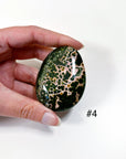 PICK YOUR OWN: KABAMBY OCEAN JASPER PALM STONE (1st QUALITY) - Black Friday sale, emotional support, kabamby, kabamby ocean jasper, north carolina gem show, ocean jasper, palm stone, palmstone - The Mineral Maven
