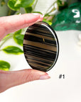 PICK YOUR OWN: MIDNIGHT LACE OBSIDIAN PALM STONE - Black Friday sale, end of year sale, holiday sale, mercury rx, midnight lace obsidian, obsidian, palm, palm stone, palmstone, Scorpio Season - The Mineral Maven