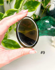 PICK YOUR OWN: MIDNIGHT LACE OBSIDIAN PALM STONE - Black Friday sale, end of year sale, holiday sale, mercury rx, midnight lace obsidian, obsidian, palm, palm stone, palmstone, Scorpio Season - The Mineral Maven