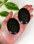 PICK YOUR OWN: MIDNIGHT LACE OBSIDIAN PALM STONE - Black Friday sale, end of year sale, holiday sale, mercury rx, midnight lace obsidian, obsidian, palm, palm stone, palmstone, Scorpio Season - The Mineral Maven
