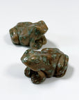 PICK YOUR OWN: NUNDOORITE MEDIUM FROG - crystal critter, crystal frog, frog, medium frog, nundoorite - The Mineral Maven