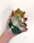 PICK YOUR OWN: OCEAN JASPER FLAMES - 33 bday, 444 sale, Black Friday sale, emotional support, flame, holiday sale, new year sale, ocean jasper, ocean jasper flame, one of a kind - The Mineral Maven