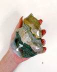 PICK YOUR OWN: OCEAN JASPER FLAMES - 33 bday, 444 sale, Black Friday sale, emotional support, flame, holiday sale, new year sale, ocean jasper, ocean jasper flame, one of a kind - The Mineral Maven