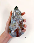 PICK YOUR OWN: OCEAN JASPER FLAMES - 33 bday, 444 sale, Black Friday sale, emotional support, flame, holiday sale, new year sale, ocean jasper, ocean jasper flame, one of a kind - The Mineral Maven