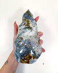 PICK YOUR OWN: OCEAN JASPER FLAMES - 33 bday, 444 sale, Black Friday sale, emotional support, flame, holiday sale, new year sale, ocean jasper, ocean jasper flame, one of a kind - The Mineral Maven