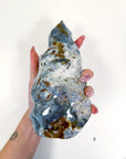 PICK YOUR OWN: OCEAN JASPER FLAMES - 33 bday, 444 sale, Black Friday sale, emotional support, flame, holiday sale, new year sale, ocean jasper, ocean jasper flame, one of a kind - The Mineral Maven