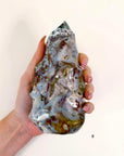 PICK YOUR OWN: OCEAN JASPER FLAMES - 33 bday, 444 sale, Black Friday sale, emotional support, flame, holiday sale, new year sale, ocean jasper, ocean jasper flame, one of a kind - The Mineral Maven