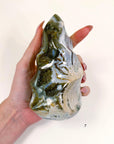 PICK YOUR OWN: OCEAN JASPER FLAMES - 33 bday, 444 sale, Black Friday sale, emotional support, flame, holiday sale, new year sale, ocean jasper, ocean jasper flame, one of a kind - The Mineral Maven