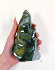 PICK YOUR OWN: OCEAN JASPER FLAMES - 33 bday, 444 sale, Black Friday sale, emotional support, flame, holiday sale, new year sale, ocean jasper, ocean jasper flame, one of a kind - The Mineral Maven