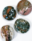 PICK YOUR OWN: 'VEINLESS' OCEAN JASPER PALM STONE (1st QUALITY) - Black Friday sale, emotional support, north carolina gem show, ocean jasper, palm stone, palmstone, veinless, veinless ocean jasper - The Mineral Maven