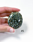PICK YOUR OWN: 'VEINLESS' OCEAN JASPER PALM STONE (1st QUALITY) - Black Friday sale, emotional support, north carolina gem show, ocean jasper, palm stone, palmstone, veinless, veinless ocean jasper - The Mineral Maven