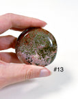 PICK YOUR OWN: 'VEINLESS' OCEAN JASPER PALM STONE (1st QUALITY) - Black Friday sale, emotional support, north carolina gem show, ocean jasper, palm stone, palmstone, veinless, veinless ocean jasper - The Mineral Maven